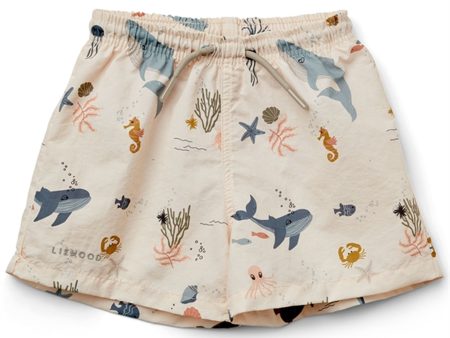 Liewood Duke Board Shorts Creature Sandy Mix Online