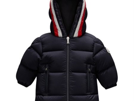 Moncler Falzem Giubbotto Jacket Navy For Discount