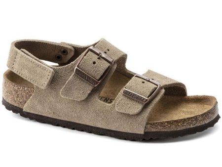 Birkenstock Milano HL Kids VL Taupe Sandal Sale