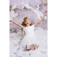 Dolly by Le Petit Tom Tutully T-Shirt Tutu Dress White For Discount