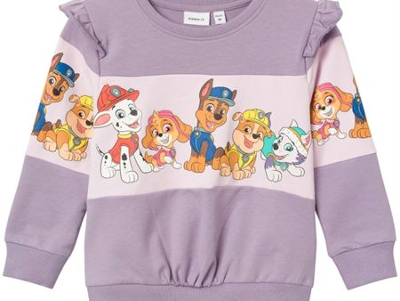 Name it Lavender Gray Jeba Paw Patrol Sweatshirt Online Sale