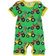 Småfolk Green Tractor Onesie Online