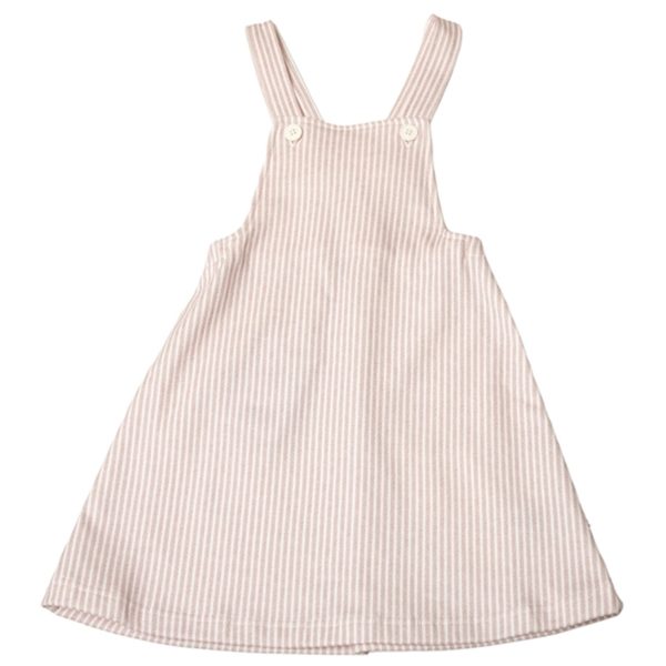 Joha White AOP Pinafore Dress Online Sale