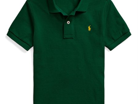 Polo Ralph Lauren Boy Slim Polo T-Shirt Moss Agate For Sale