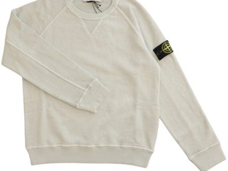 Stone Island Junior Sweatshirt Pearl Grey Online now