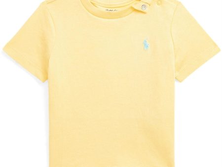 Ralph Lauren Baby T-Shirt Yellow on Sale