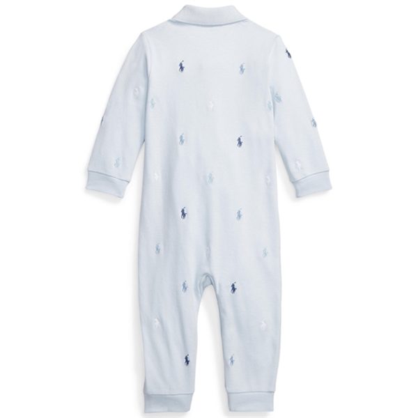 Ralph Lauren Baby Jumpsuit Beryl Blue Online