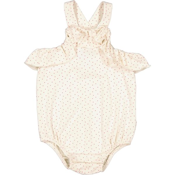 MarMar Red Currant Dot Rona Summer Suit Cheap