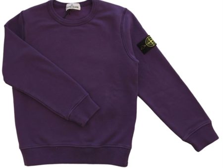 Stone Island Sweatshirt Purple For Cheap