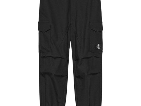 Calvin Klein Parachute Pants CK Black Cheap