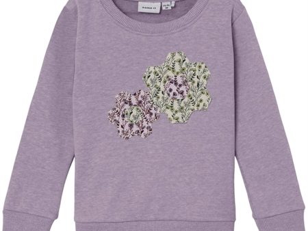 Name it Lavender Gray Kaia Sweatshirt Online now