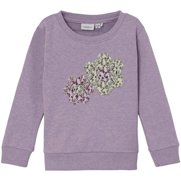 Name it Lavender Gray Kaia Sweatshirt Online now