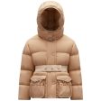 Moncler Careil Giubotto Down Jacket Beige Online Sale