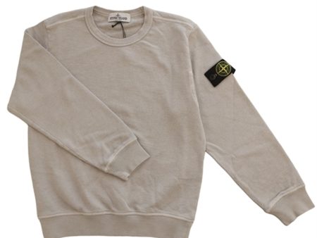 Stone Island Sweatshirt Dust Grey Hot on Sale