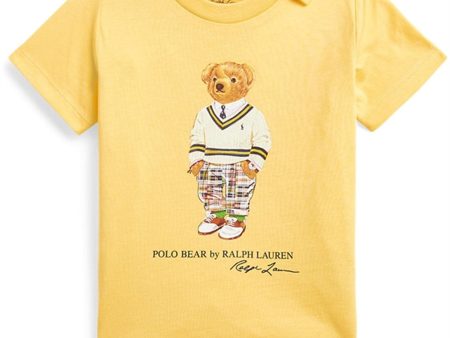 Ralph Lauren Baby T-Shirt Yellow on Sale