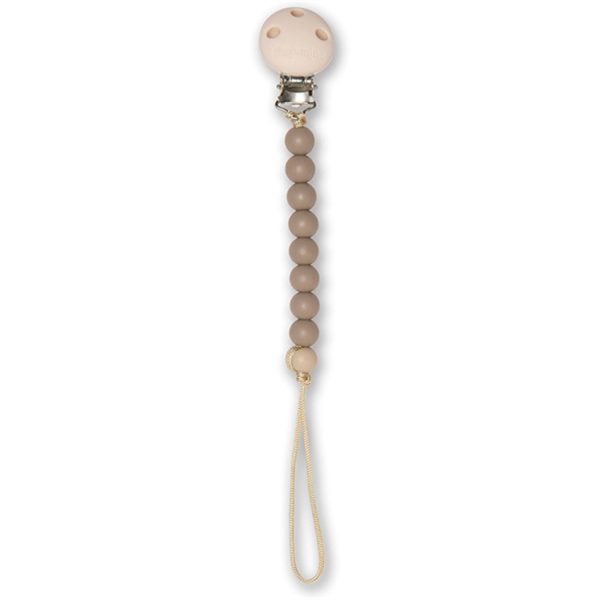 That s Mine Light Brown Abel Pacifier Strap For Cheap