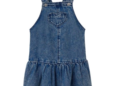 Name it Medium Blue Denim Molly Denim Spencer Dress For Cheap