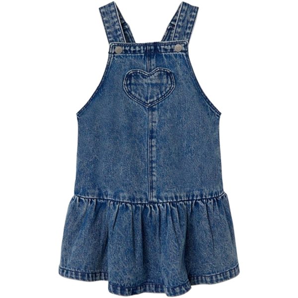 Name it Medium Blue Denim Molly Denim Spencer Dress For Cheap