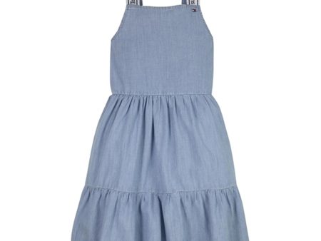 Tommy Hilfiger Lyocell Strap Denim Dress Lightusedcloth Supply