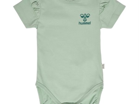 Hummel Silt Green Talya Ruffle Body S S For Discount