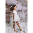 Dolly by Le Petit Tom Tutully T-Shirt Tutu Dress White For Discount