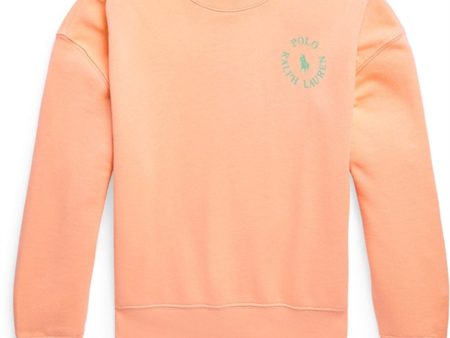 Ralph Lauren Bubble Sweatshirt Orange Cheap