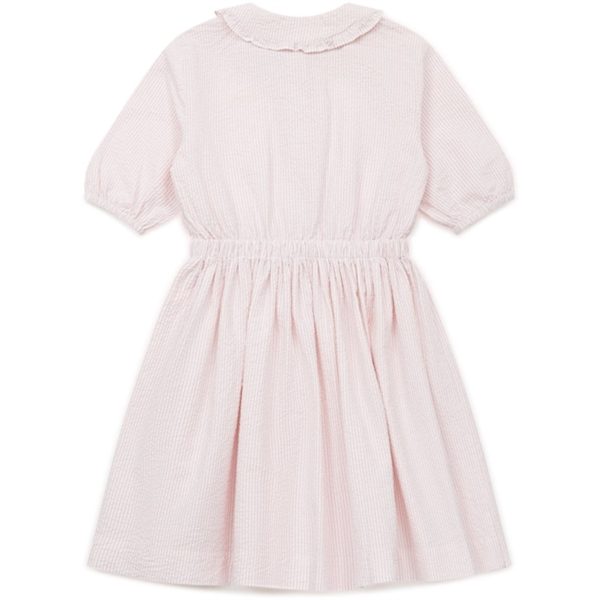 BONTON Rayure Rose Dress For Cheap