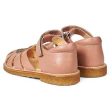 Angulus Hjerte Sandal W. Velcro Dark Peach Multi Glitter Online