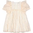 MarMar Gold Stripes Dailyn Dress Hot on Sale