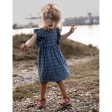 Fliink Navy Miro Ruffle Dress on Sale