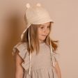 Huttelihut Muslin Safari Sunhat w. Ears Off-White For Discount