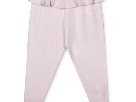 Fliink Lavender Fog Fame Knit Pants Online Sale