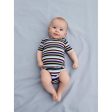 FUB Baby Rib Body Multi Stripe Online now