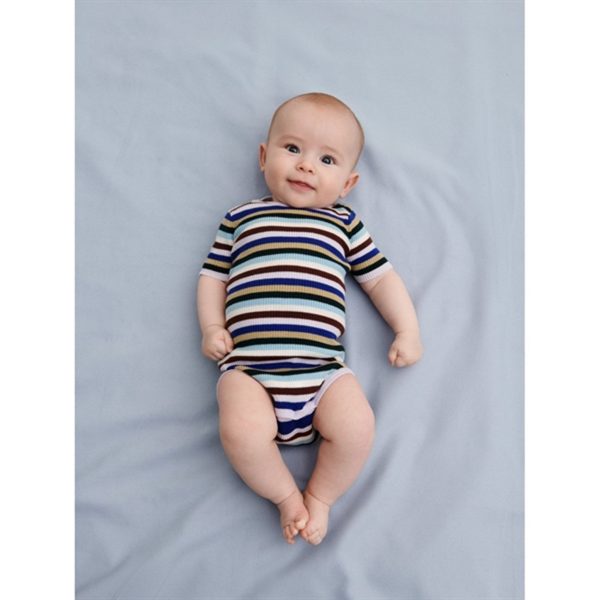 FUB Baby Rib Body Multi Stripe Online now