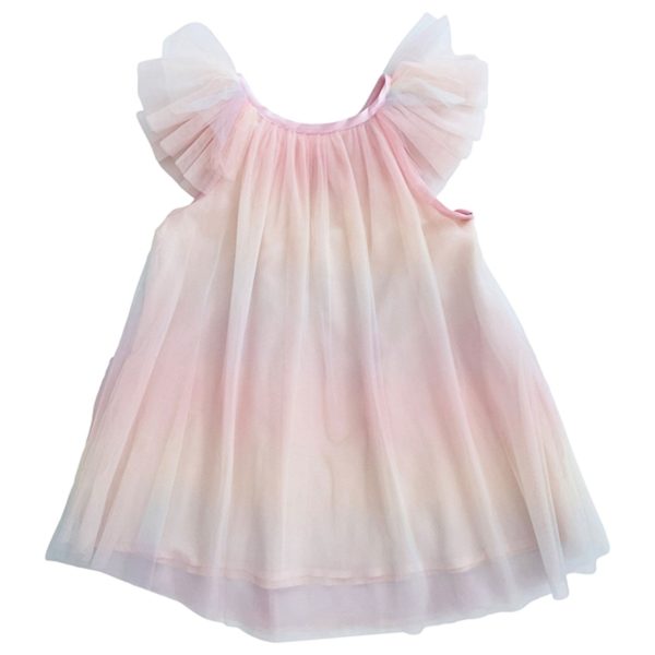 Dolly by Le Petit Tom Fairy Tulle Dress Rainbow Online now