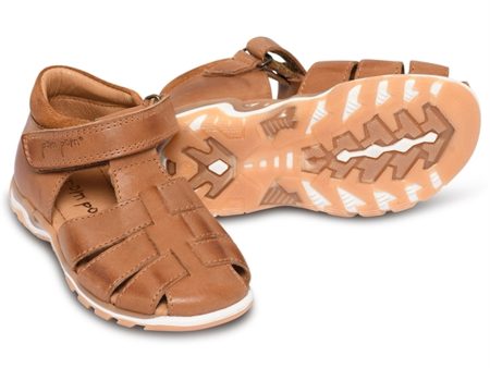 Pom Pom Sporty™ Velcro Sandal Camel Cheap