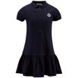 Moncler Dress Navy Blue For Discount