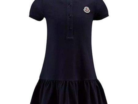 Moncler Dress Navy Blue For Discount