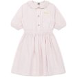 BONTON Rayure Rose Dress For Cheap