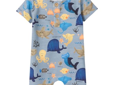 Name it Dusty Blue Harim Onesie For Sale