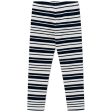 Wood Wood Off White Navy Stripes Ira Leggings Hot on Sale