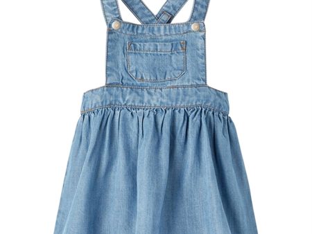 Name it Light Blue Denim Fie Denim Spencer Dress Cheap