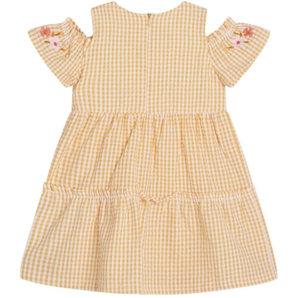 Hust & Claire Mini Kaija Dress Ochre For Cheap