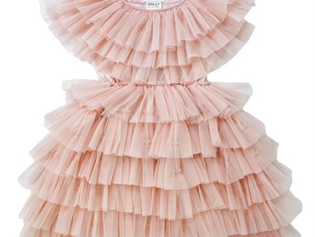 Dolly By Le Petit Tom Dolly Delicious Cake Dress Ballet Pink on Sale