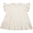 Huttelihut Marie Dress Muslin Off-White Online now