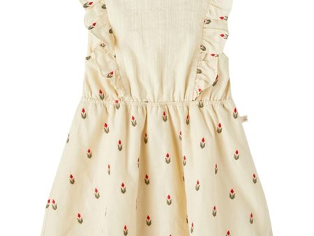 Lil Atelier Turtledove Halma Dress For Discount