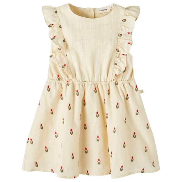 Lil Atelier Turtledove Halma Dress For Discount