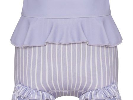 Vanilla COPENHAGEN Neoprene Swim Pants UV50+ Lucy Lavender Striped Discount