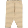 Wheat Cappuccino Stripe Silas Jersey Leggings Online Hot Sale