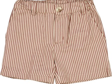 Wheat Vintage Stripe Elvig Shorts For Discount